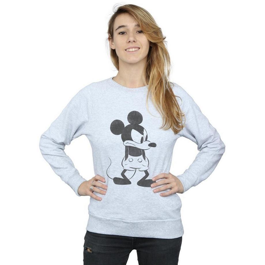 Disney Mickey Mouse Grumpy Slim Fit Felpa  