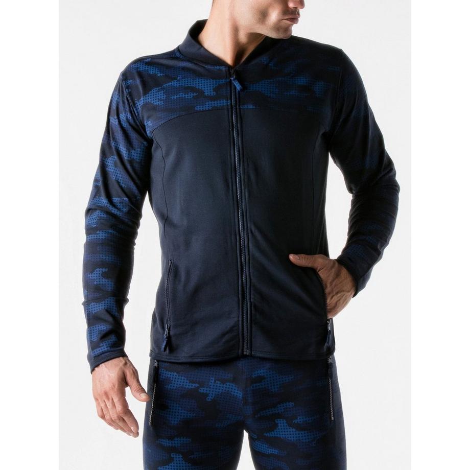 Sportjacke Urban Camo navy