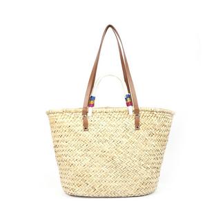 Les Tropeziennes Amorgos Borsa Shopper in Paglia  