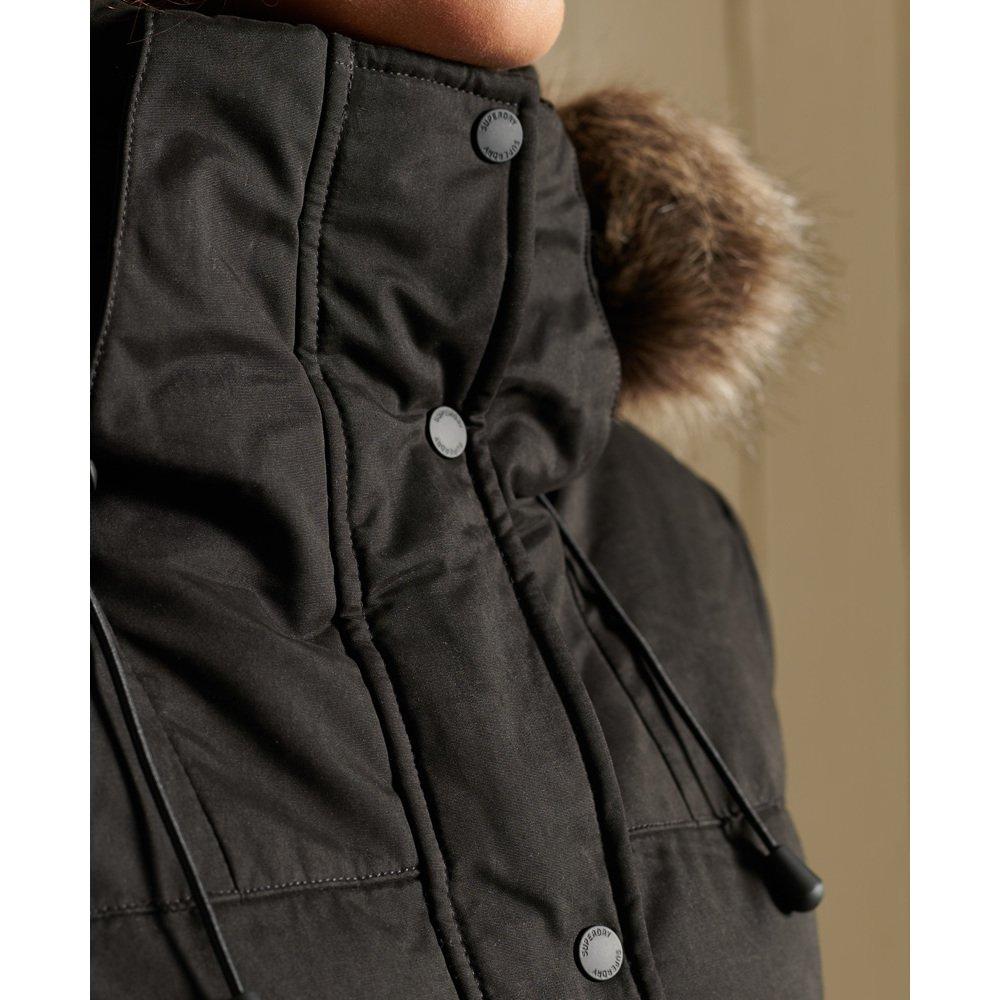 Superdry  parka für damen expedition en microfibre 