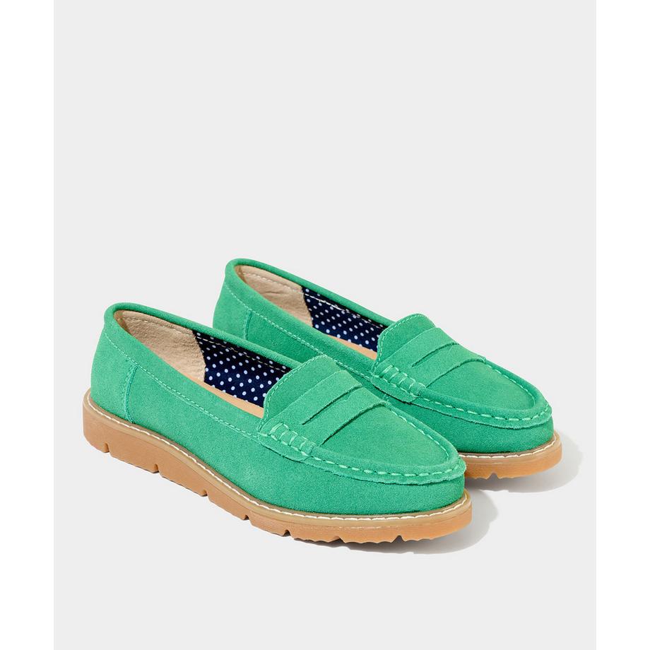 Joe Browns Wildleder Loafer mit Stollensohle  