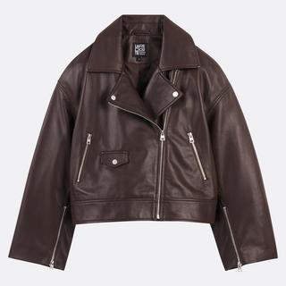 La Redoute Collections THELMA Giacca Biker in Pelle  