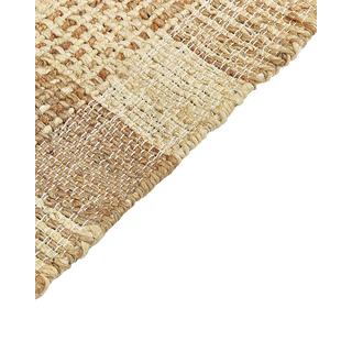 Beliani Tapis en Jute Boho BERISSA  