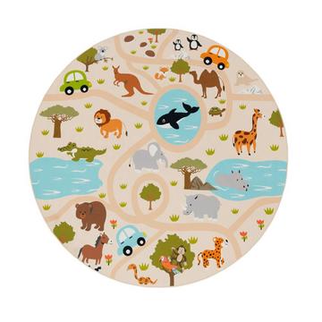 Tapis de chambre pour enfants avec des animaux