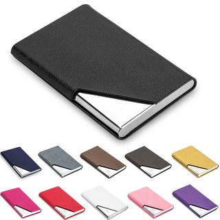 Only-bags.store Porta biglietti da visita in pelle PU di lusso con chiusura magnetica  