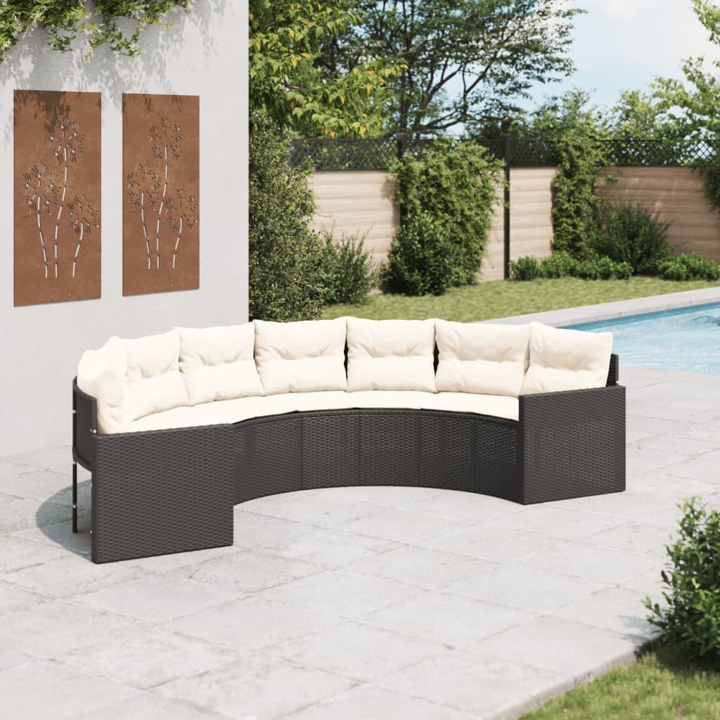 VidaXL Gartensofa poly-rattan  