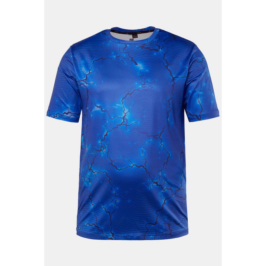 JP1880 Iron Anvil QuickDry Fitness T-Shirt Mezza Manica Stampa Allover  