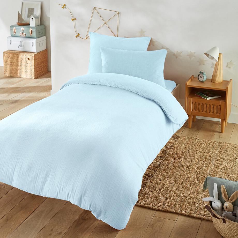 La Redoute Intérieurs Kumla Taie d'oreiller enfant en mousseline de coton  