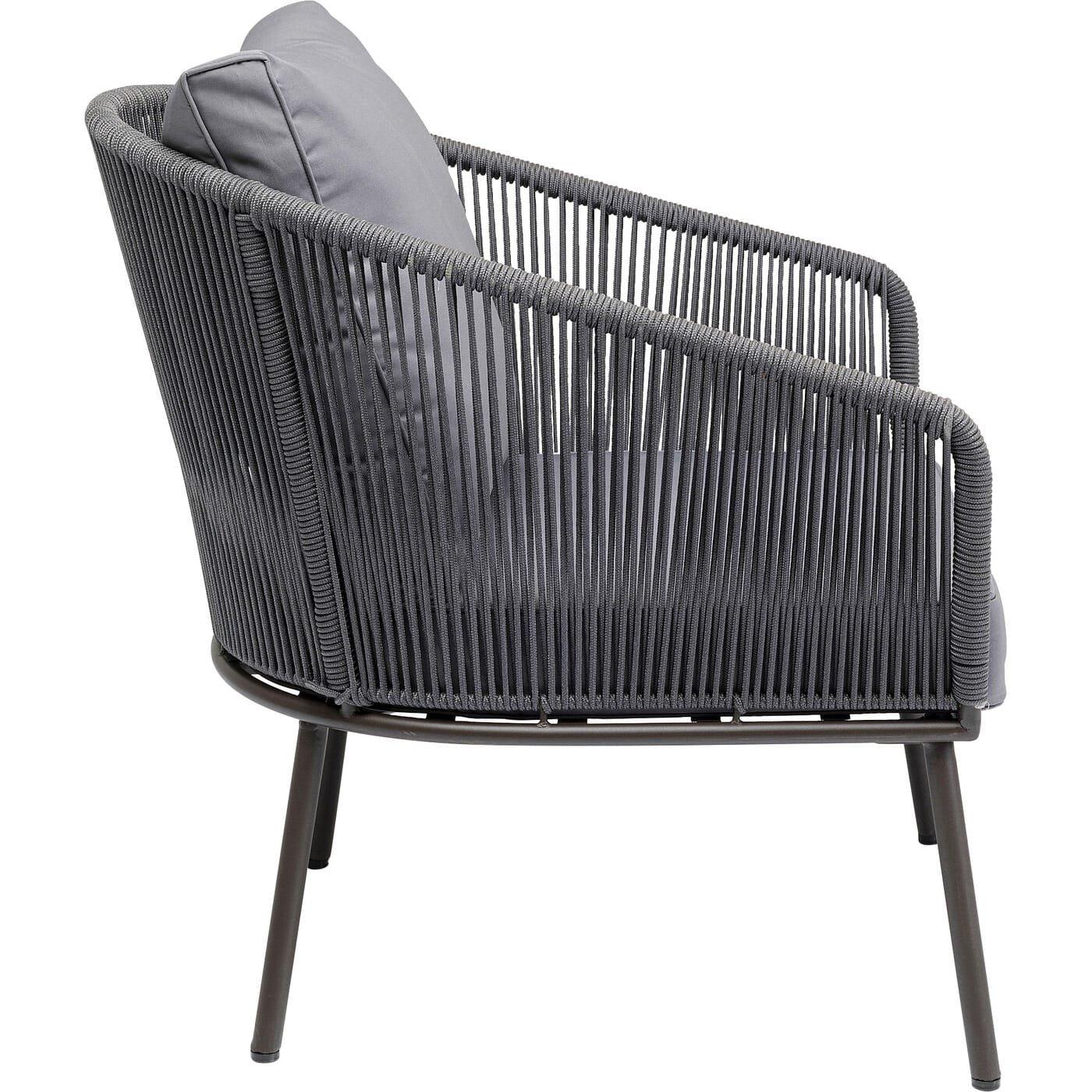 KARE Design Fauteuil Elba gris  