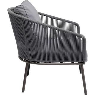 KARE Design Fauteuil Elba gris  