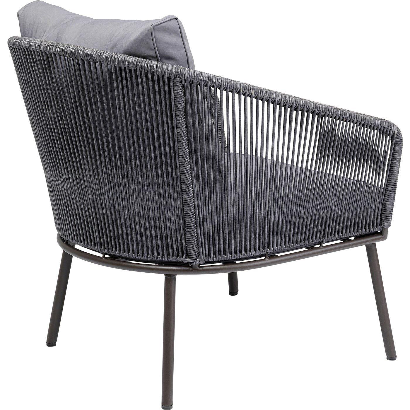 KARE Design Fauteuil Elba gris  