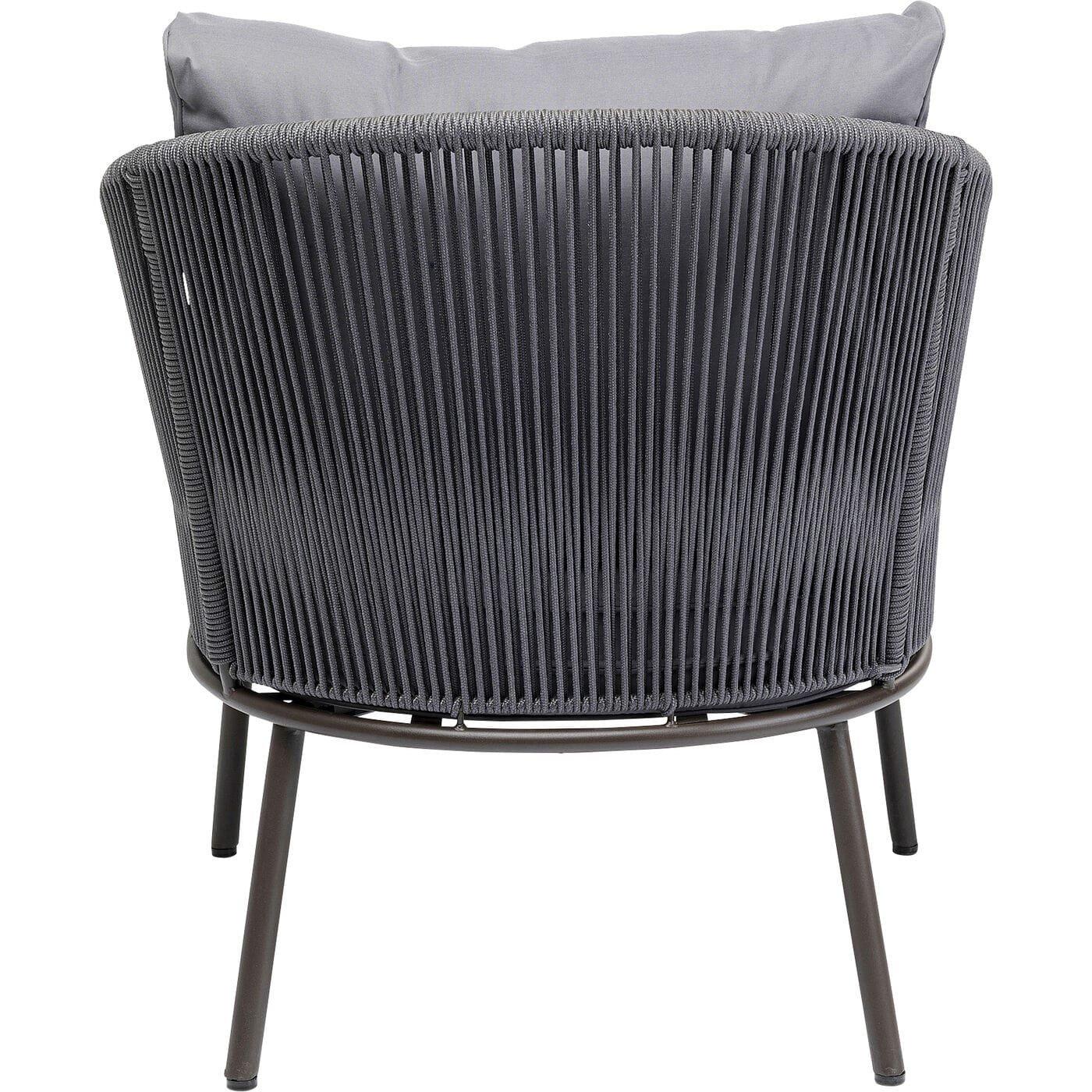 KARE Design Fauteuil Elba gris  
