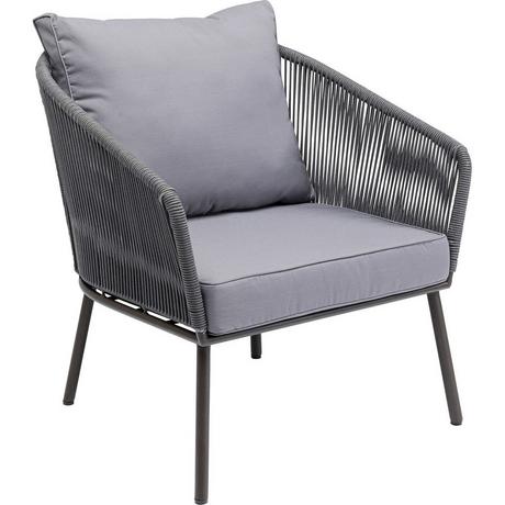 KARE Design Fauteuil Elba gris  