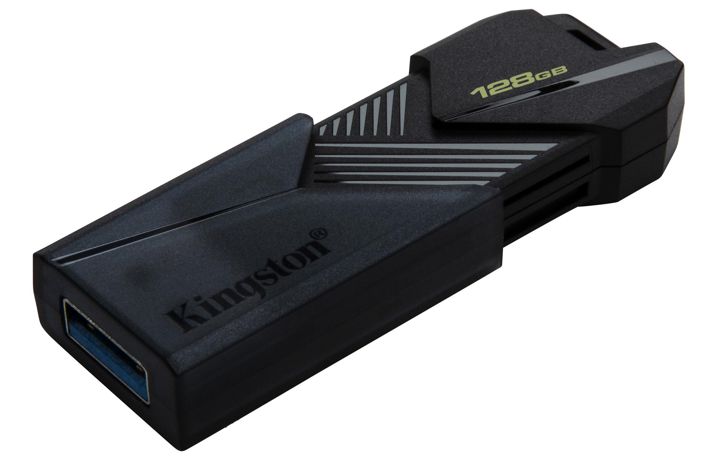 KINGSTON TECHNOLOGY  Kingston Technology DataTraveler 128GB Portable USB 3.2 Gen 1 Exodia Onyx 