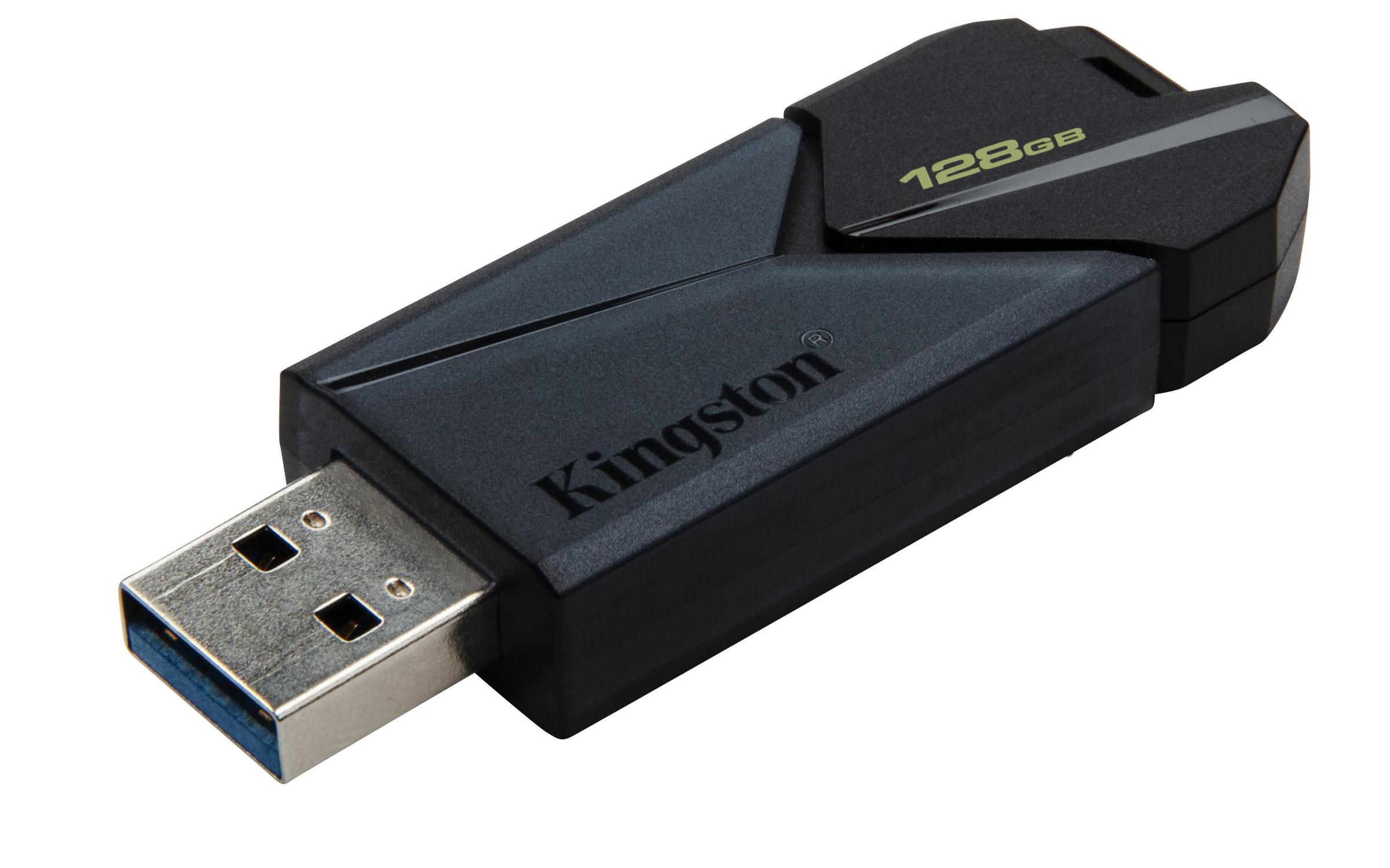 KINGSTON TECHNOLOGY  Kingston Technology DataTraveler 128GB Portable USB 3.2 Gen 1 Exodia Onyx 