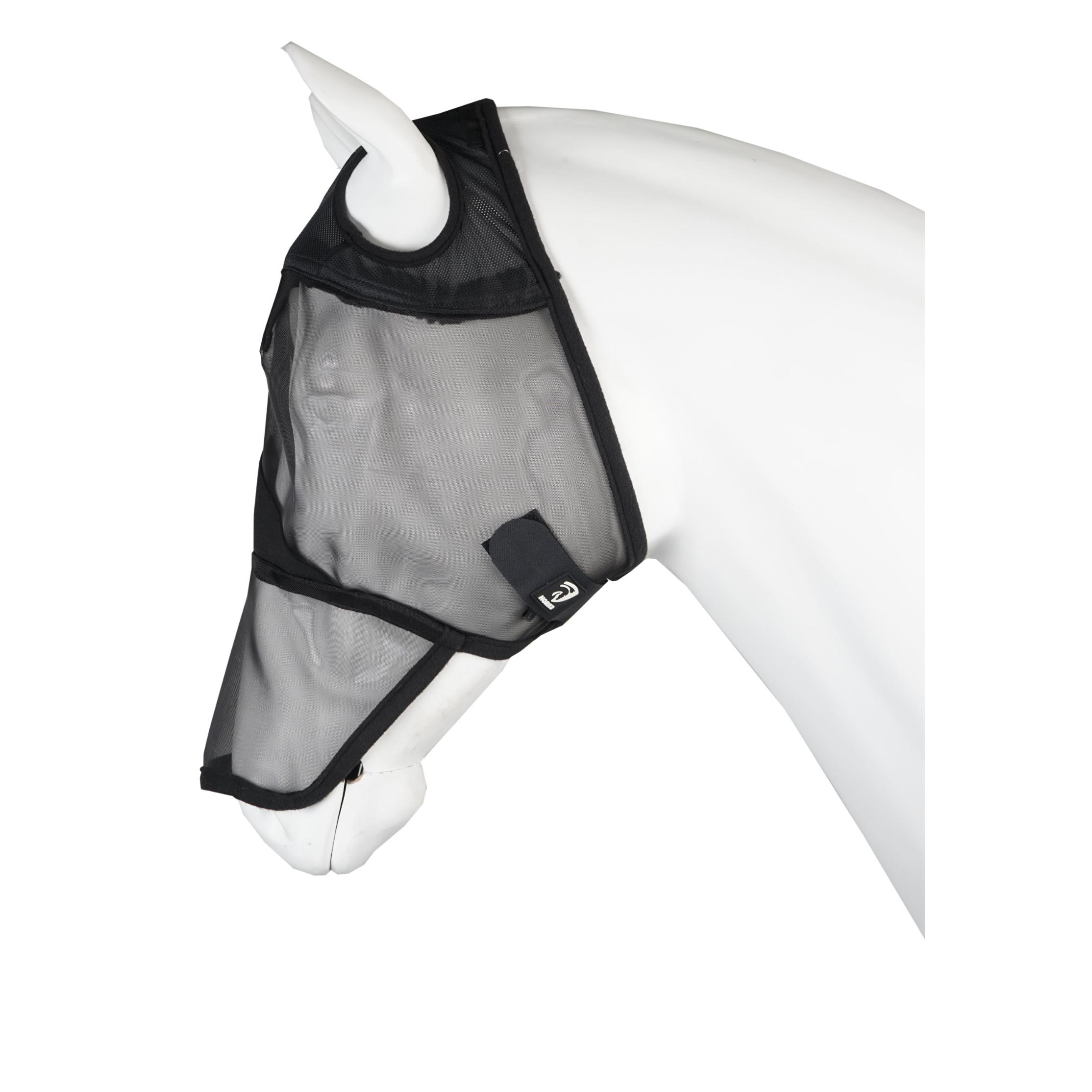 HORKA  Maschera anti mosche con naso per cavalli con protezione UV Horka 