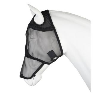 Masque anti-mouches avec nez pour cheval avec protection UV