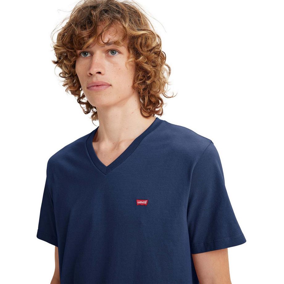 Levis T-Shirt  2er Pack Bequem sitzend-ORIGINAL HM VNECK 2P  