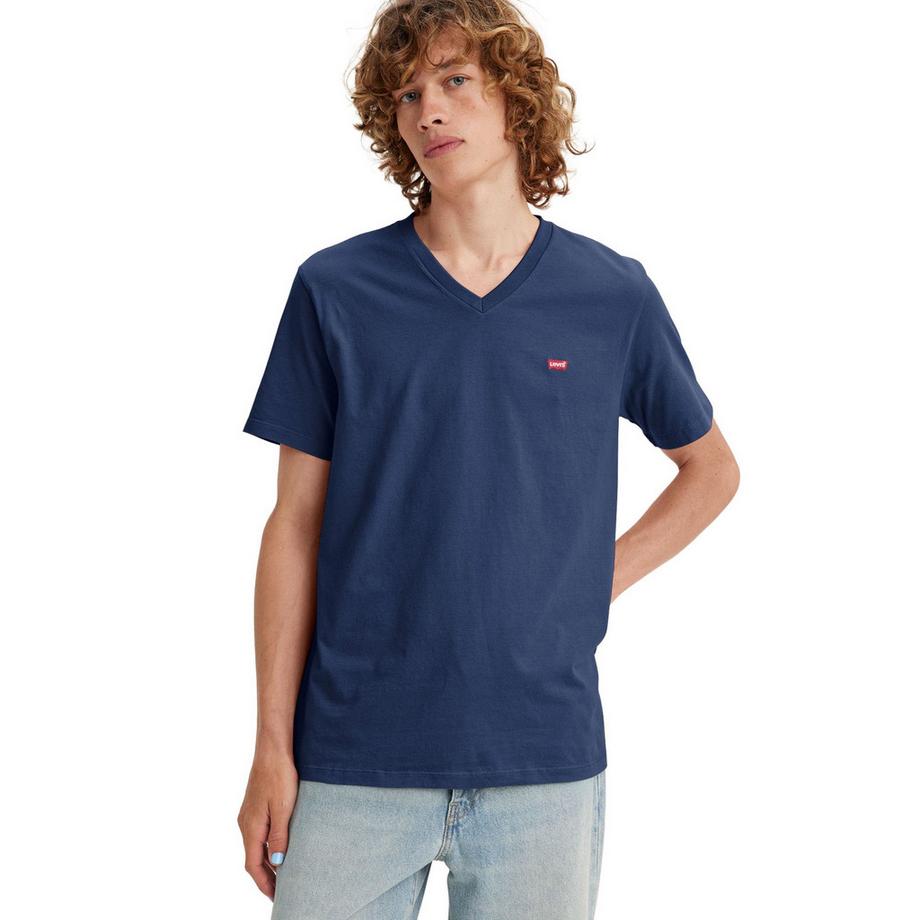 Levis T-Shirt  2er Pack Bequem sitzend-ORIGINAL HM VNECK 2P  
