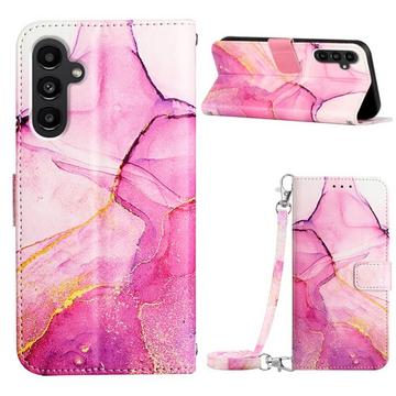 Galaxy S23 Fe - Etui Coque Avec Bandouliã¨Re Marble