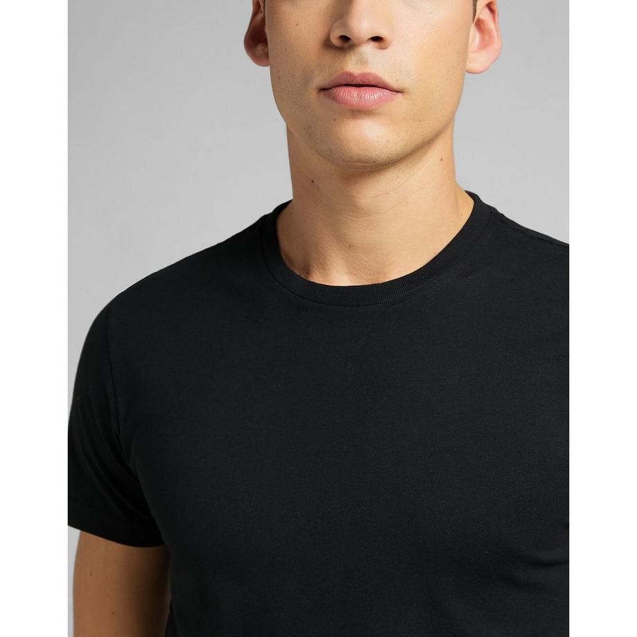 Lee Crew Neck Kurzarm T-Shirt 2er Pack  