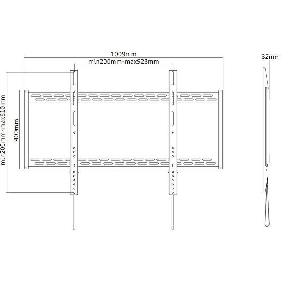 Neomounts by Newstar  Wandhalterung LFD-W1000 