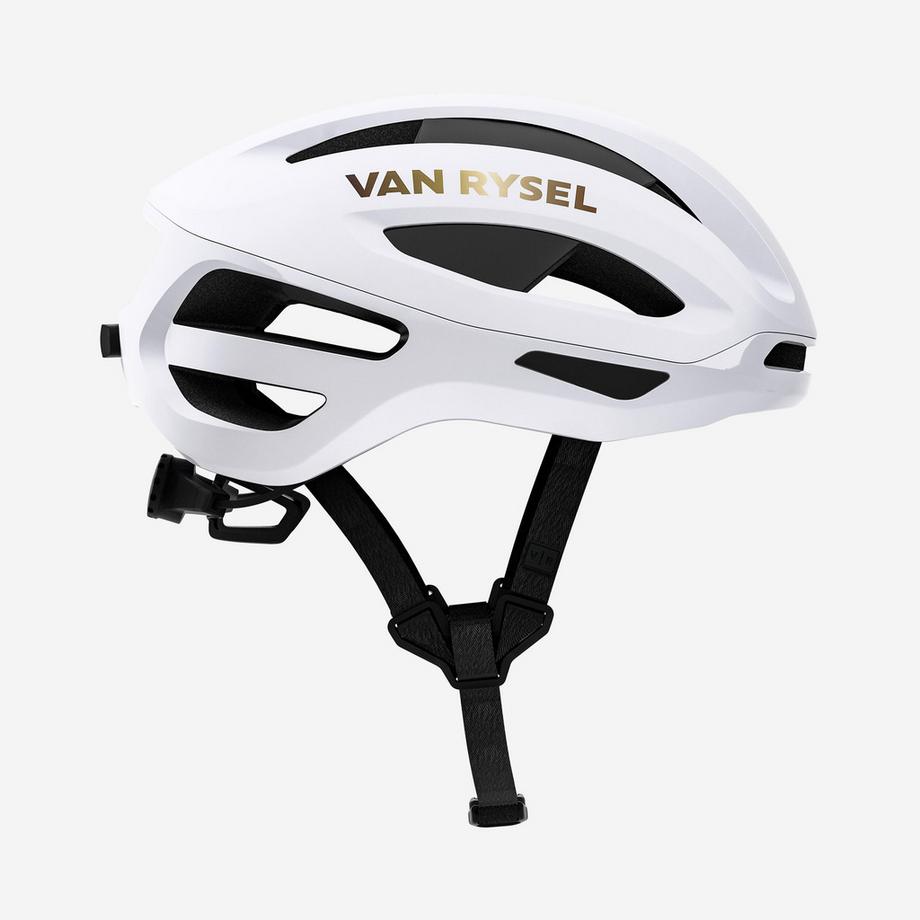 VAN RYSEL  Casque de vélo de route, EDR Ultra MIPS blanc 