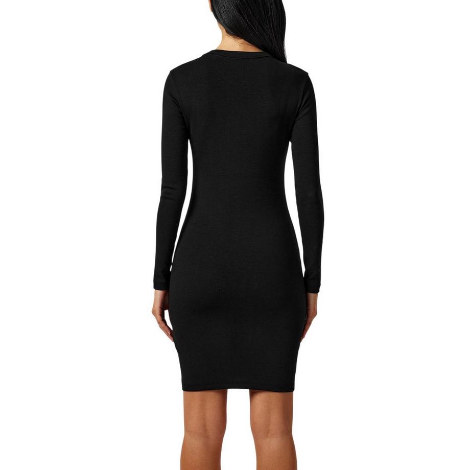 HUGO Robe Moulante Manches Longues  