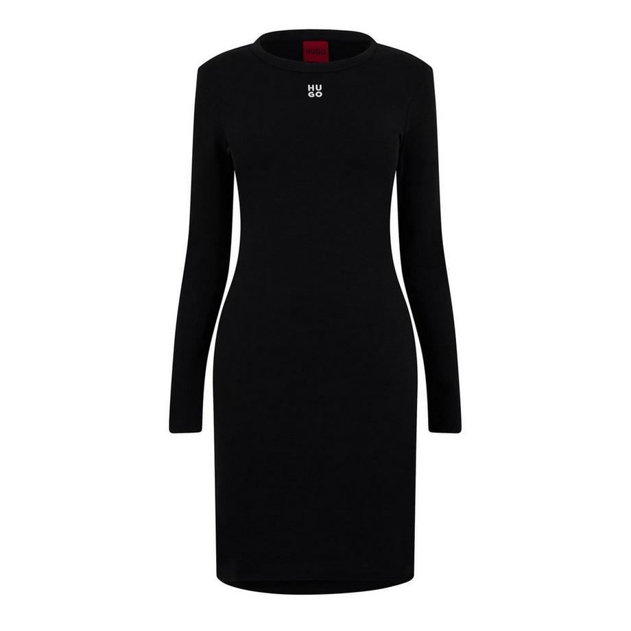 Robe Moulante Manches Longues