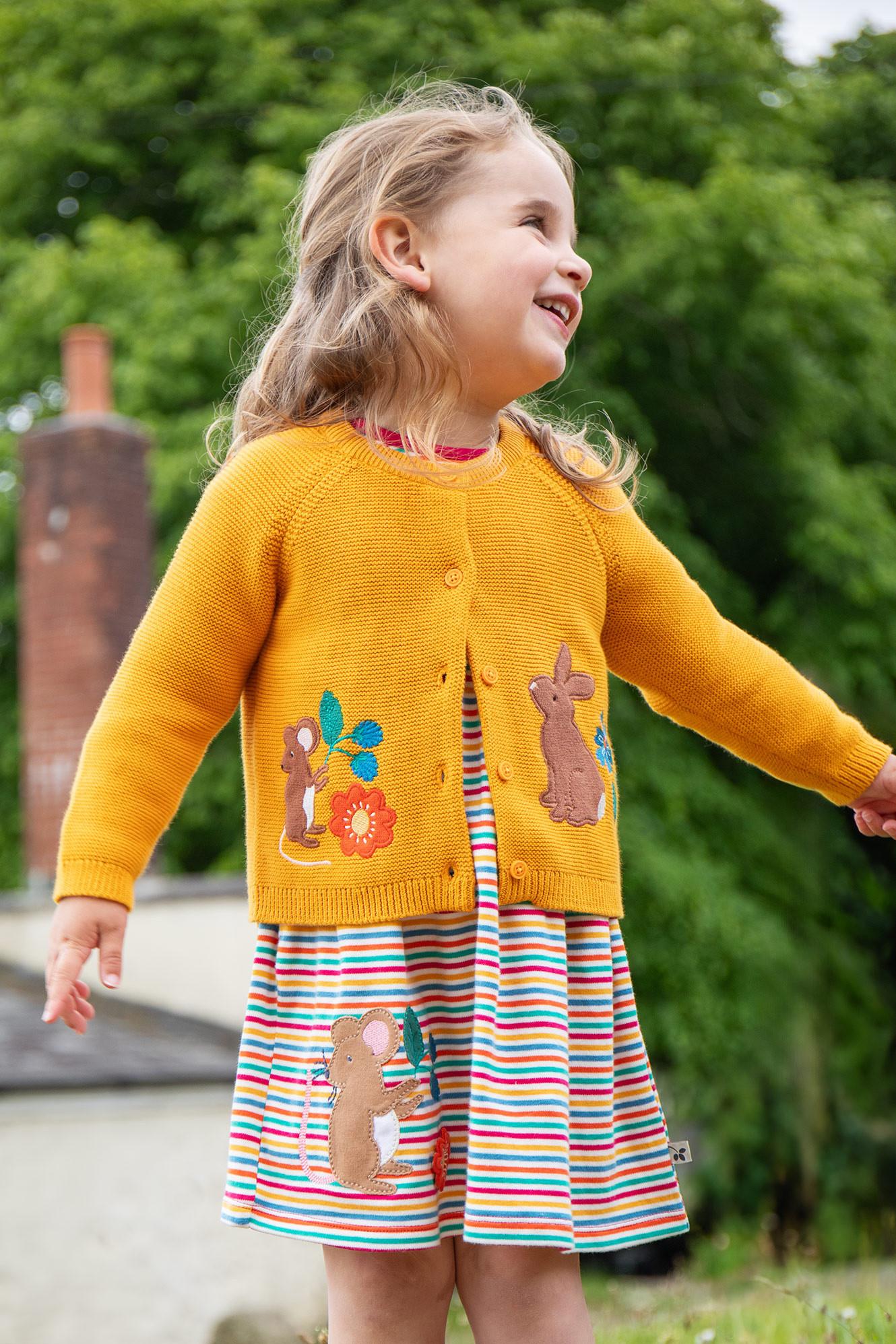 frugi  Kleinkinder Strickjacke Colby 