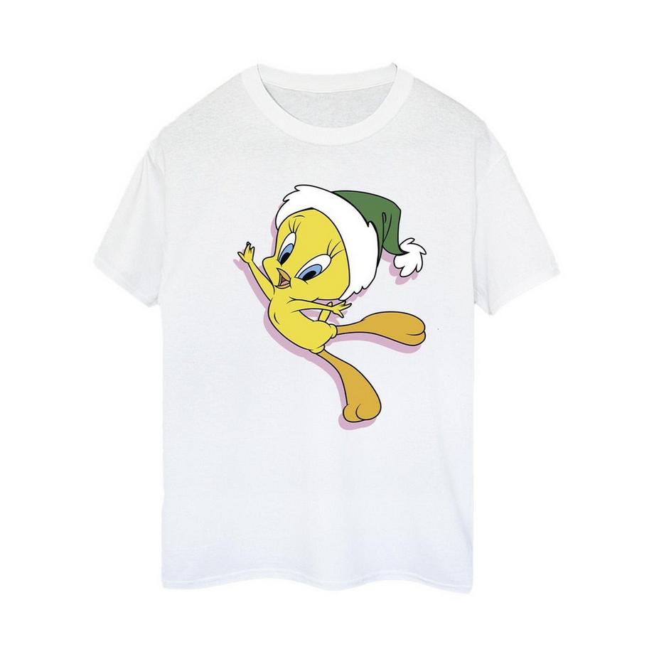 LOONEY TUNES Tweety Christmas T-Shirt Imprimé  