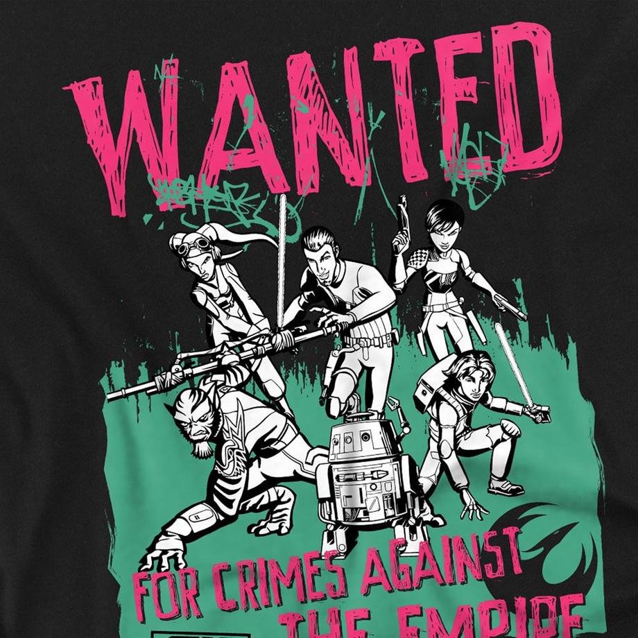 STAR WARS Wanted Rebels T-Shirt Manches Longues  