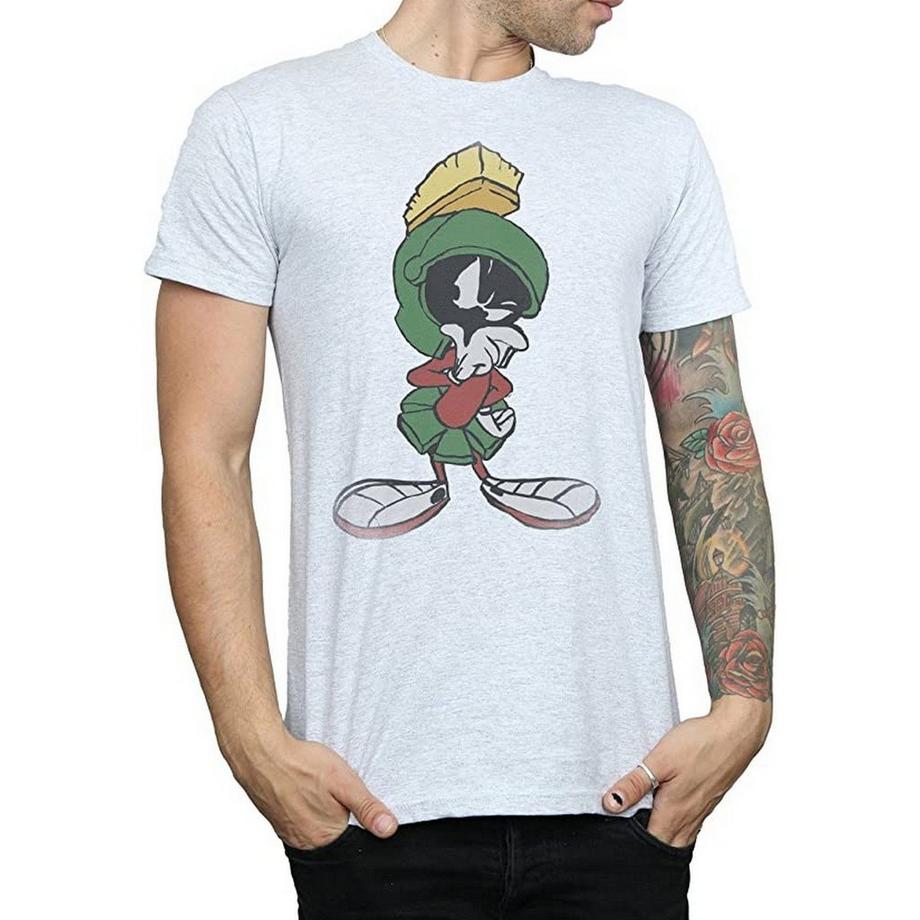 LOONEY TUNES Marvin The Martian T-Shirt Imprimé  