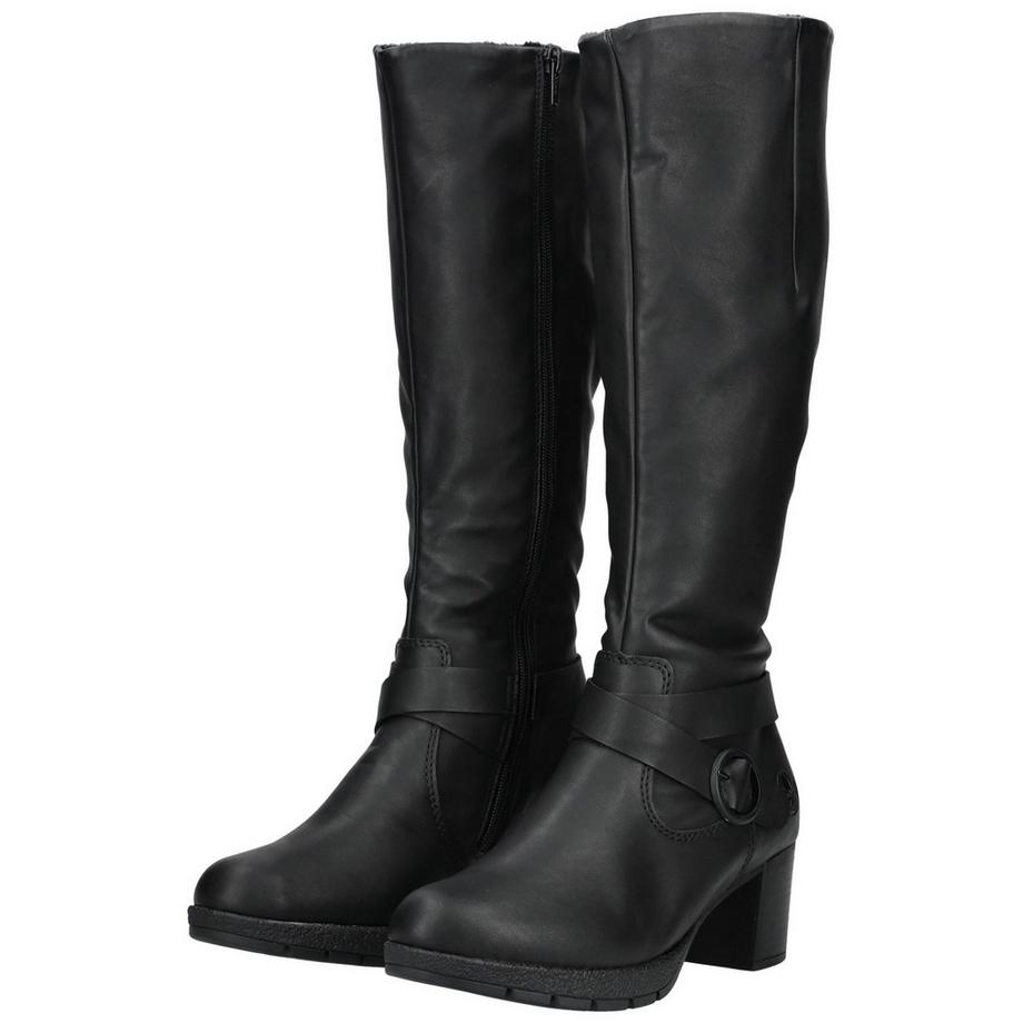 Rieker Knielange Stiefel mit Schnalle  