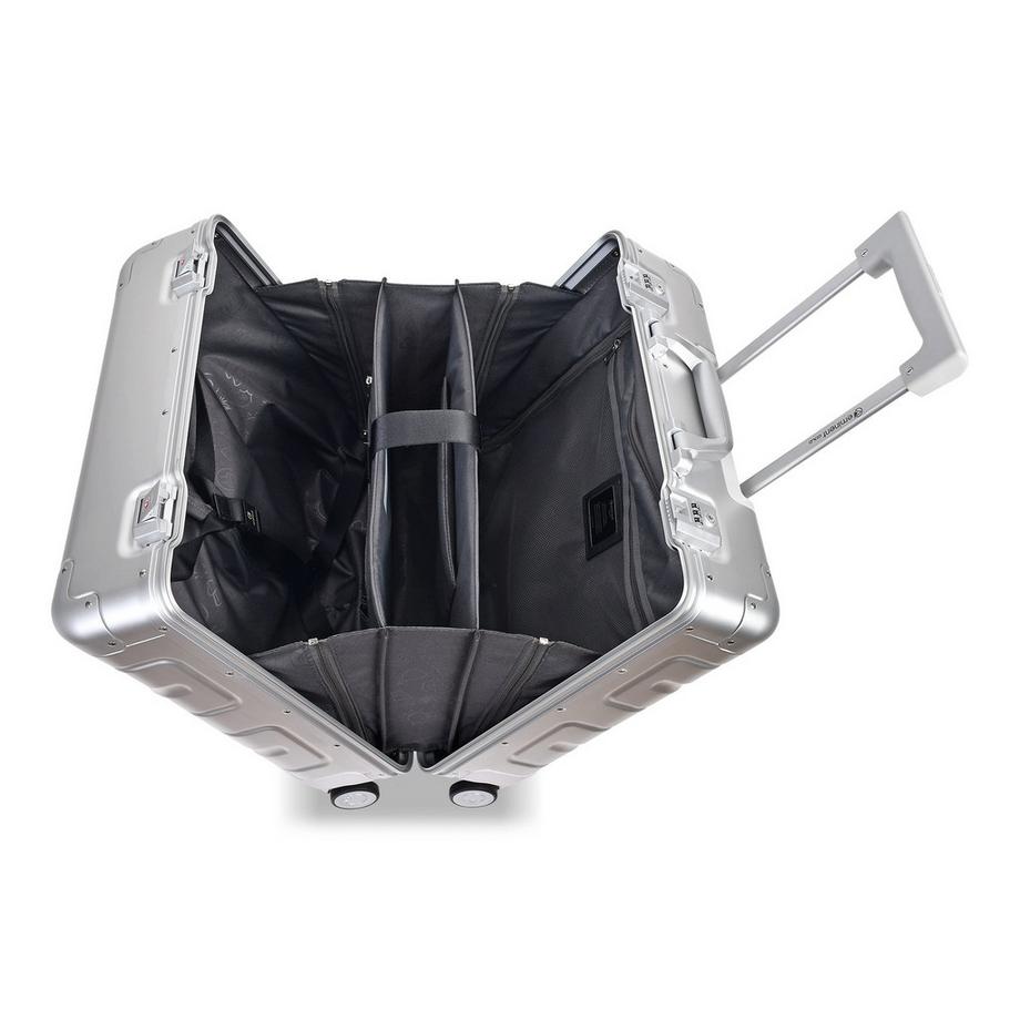 Eminent Gold  Athens Pilotenkoffer Aluminium 4 Rollen 