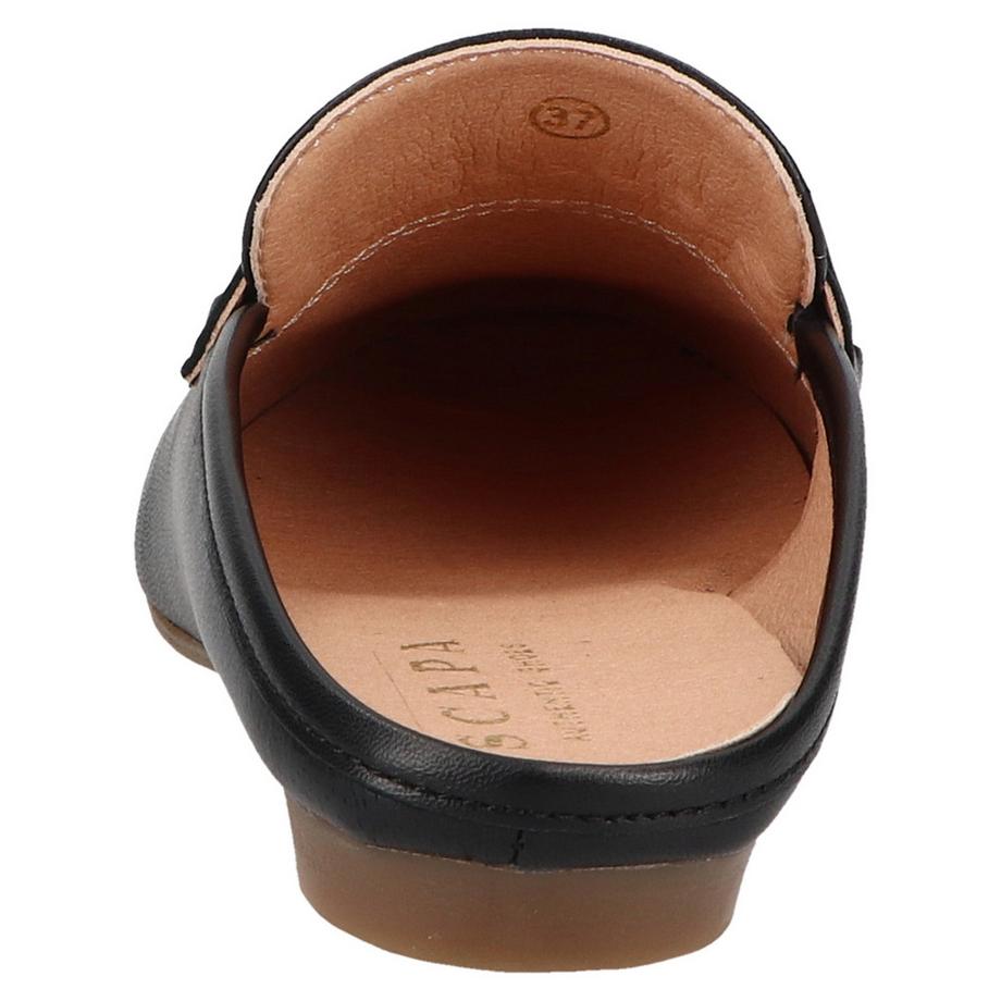 Scapa Mules con Fibbia Decorativa  