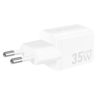 Avizar  Caricatore GaN III 35W con USB-C + USB, formato mini 