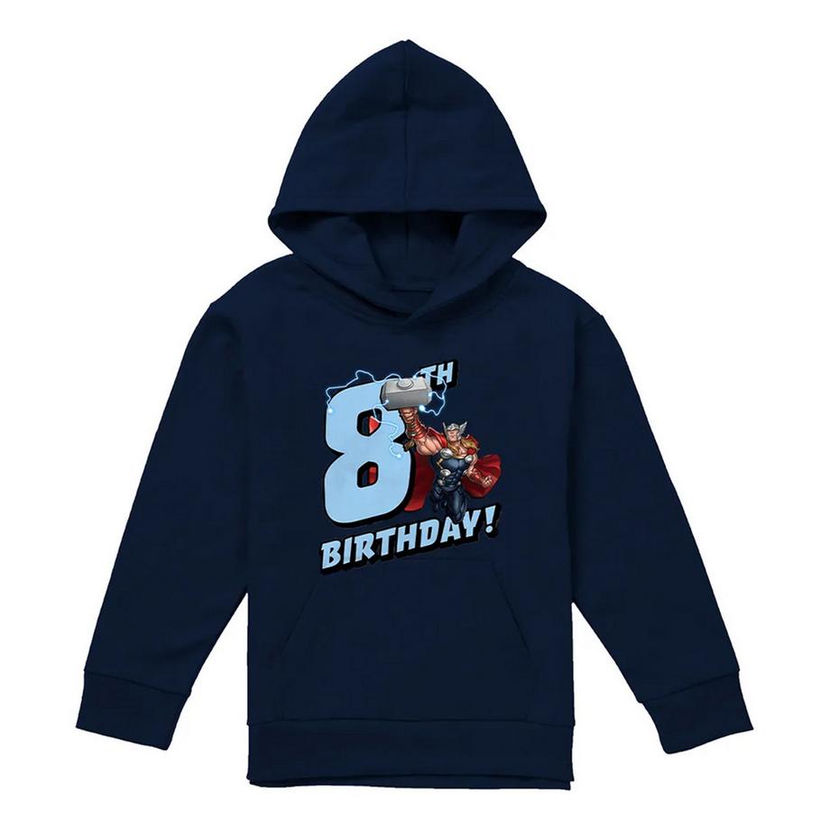 Sweat À Capuche 8ème Anniversaire Motif Thor