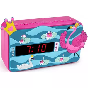 Bigben Interactive Réveil en relief Princesse