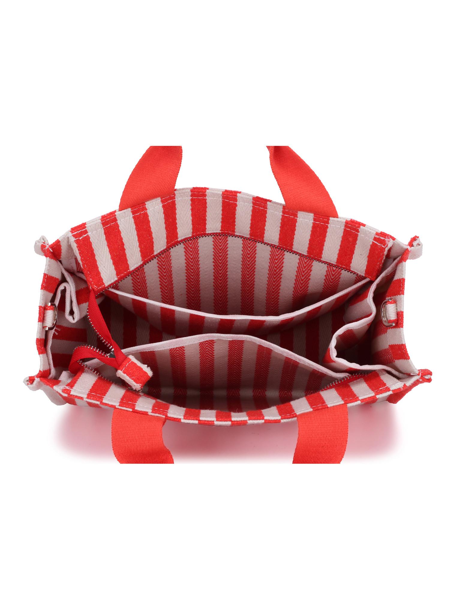 ALV by Alviero Martini Gestreifte Shopper-Tasche  