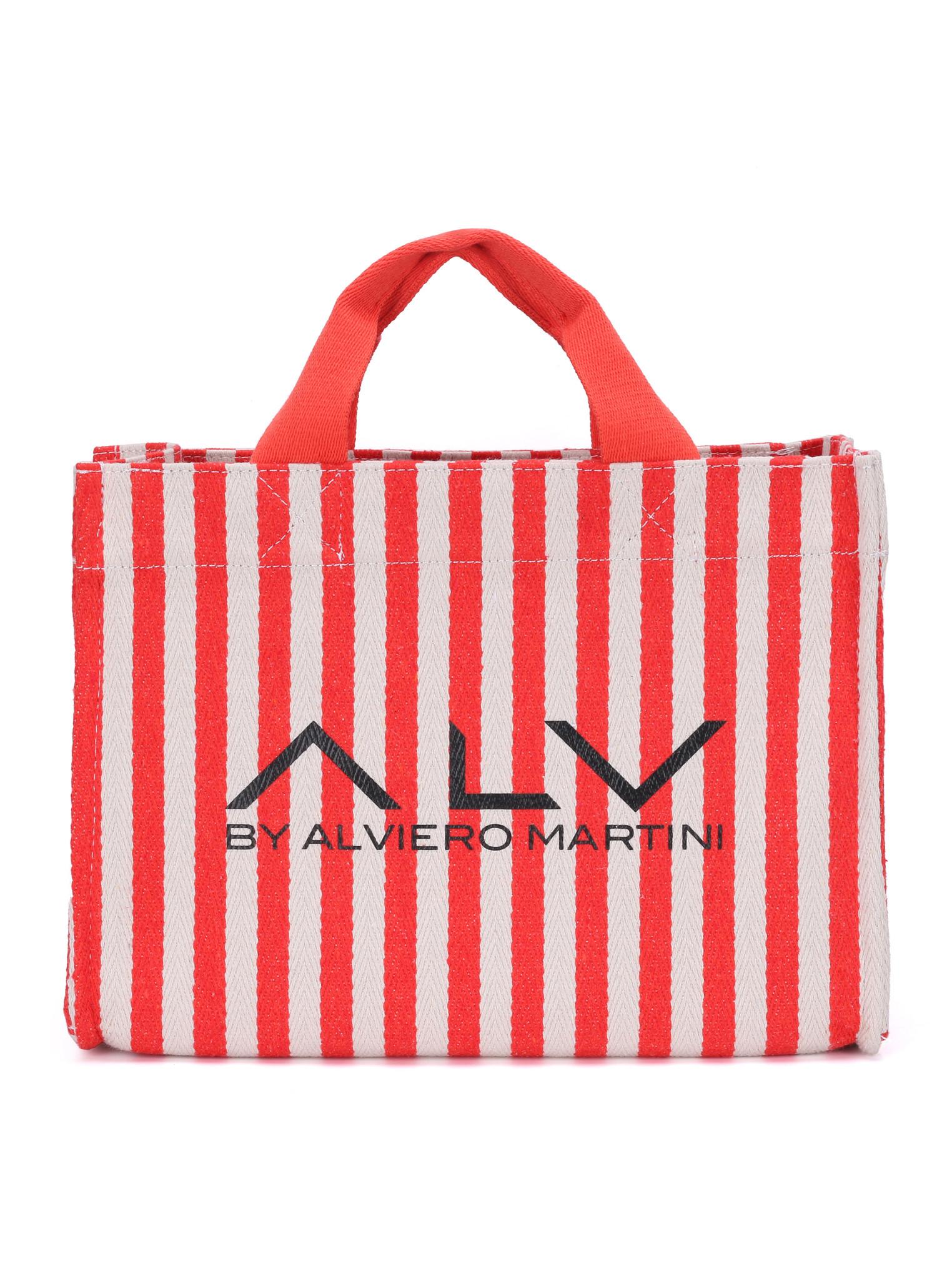 ALV by Alviero Martini Gestreifte Shopper-Tasche  