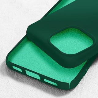 Avizar  Cover iPhone 15 Pro soft-touch verde 