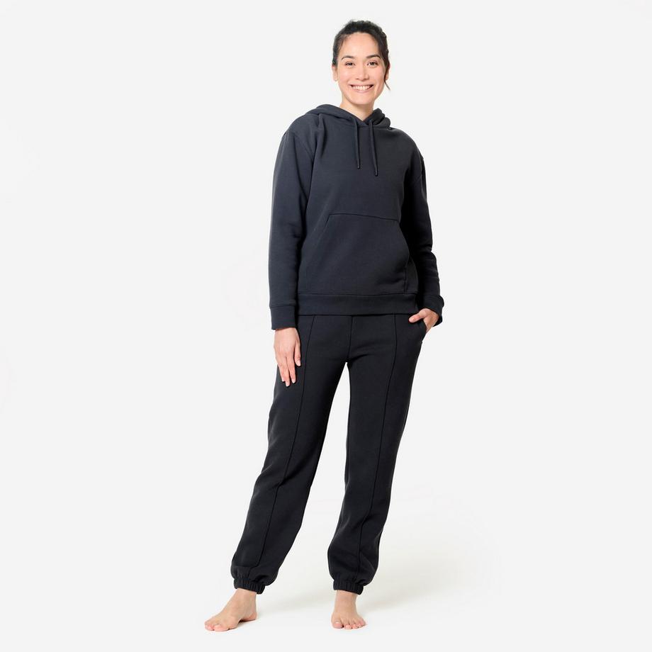 DOMYOS  Sweat à capuche femme chaud 