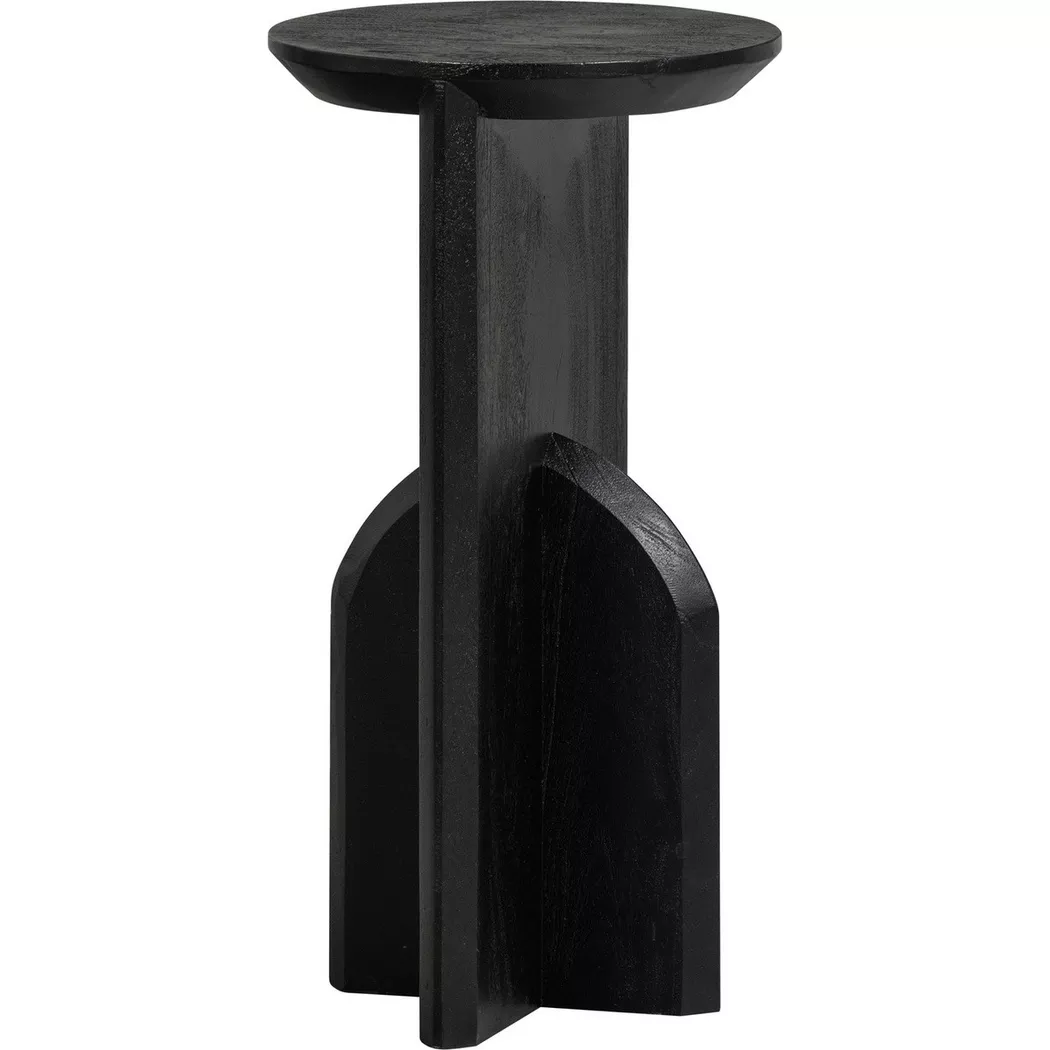 mutoni - Beistelltisch Kioni Akazie, One Size, Schwarz