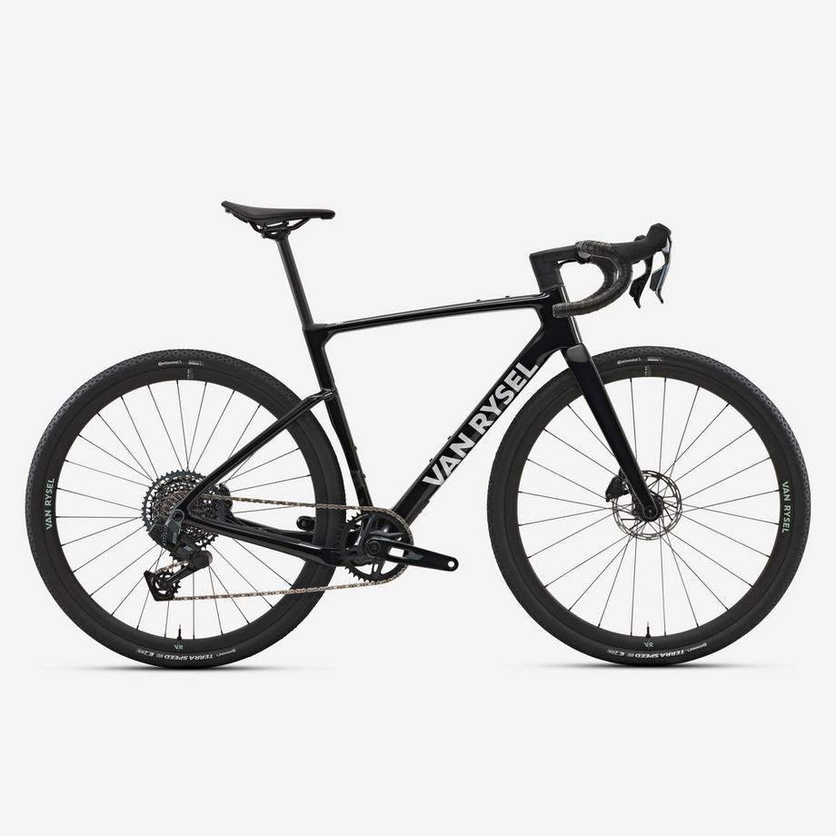 Vélo gravel carbone SRAM Rival AXS E1 1X13v VR30 AL, RCR-G noir