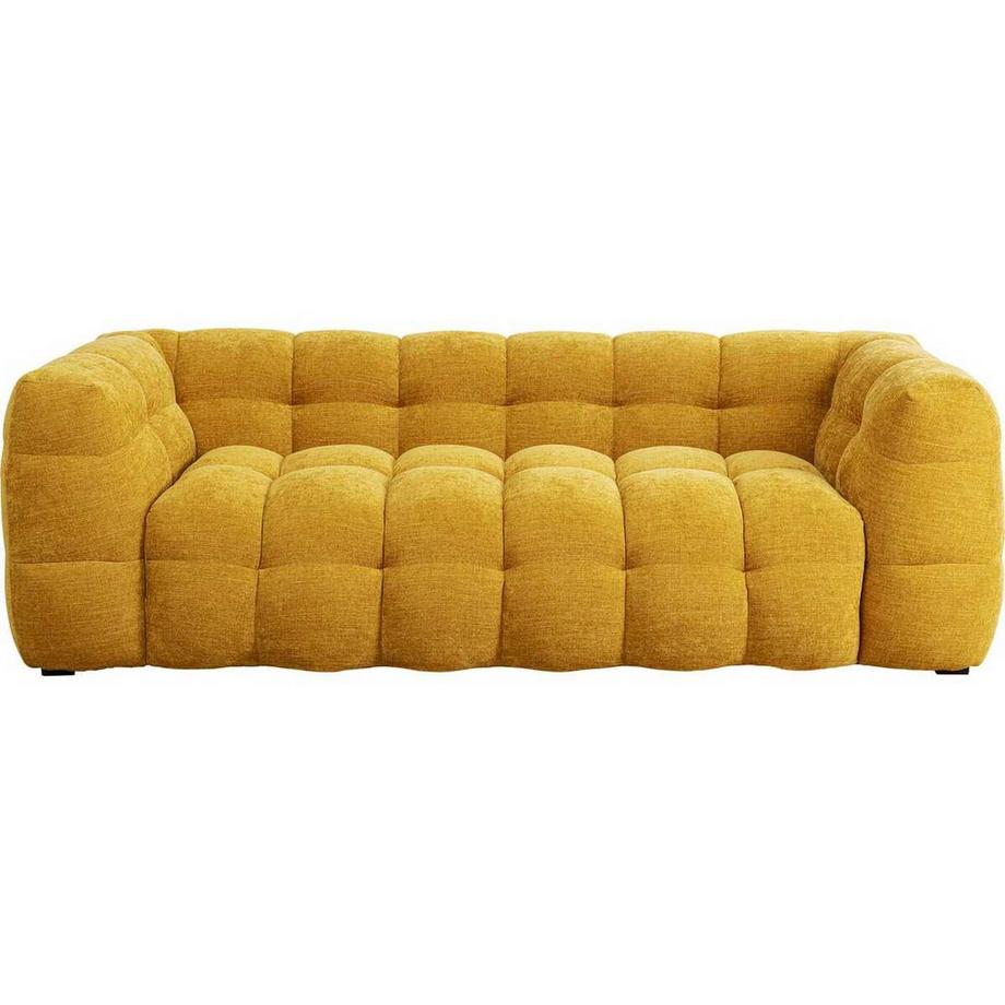 KARE Design Sofa Salamanca 3-Sitzer gelb  