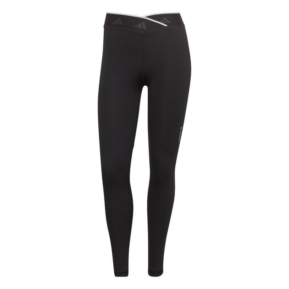 Leggings elasticizzati a V da donna adidas Techfit
