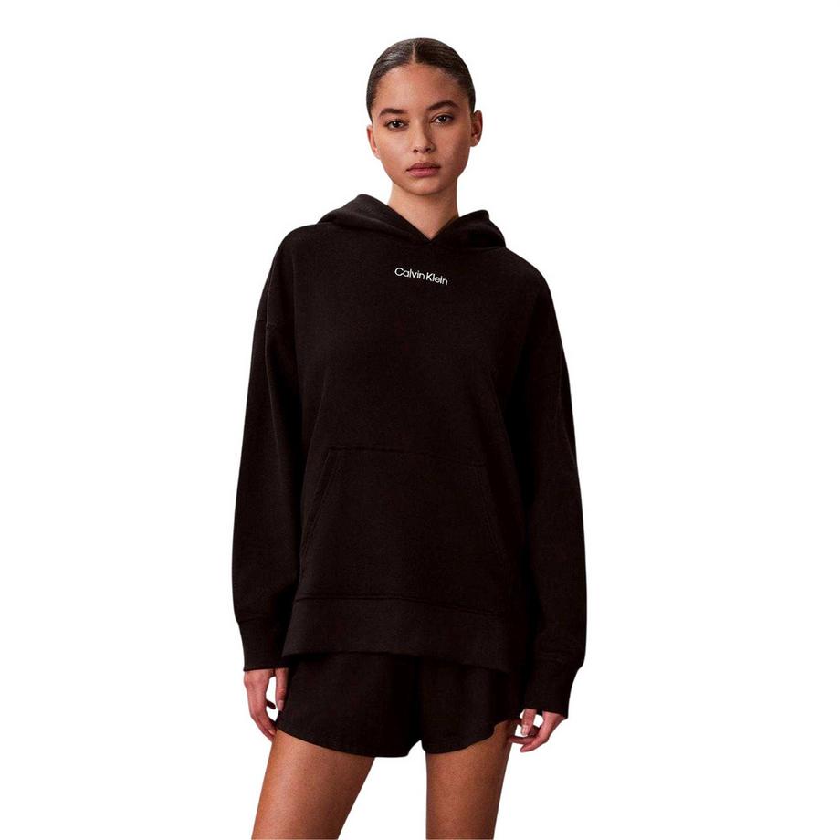 Calvin Klein Felpa Con Cappuccio Sopra La Testa  