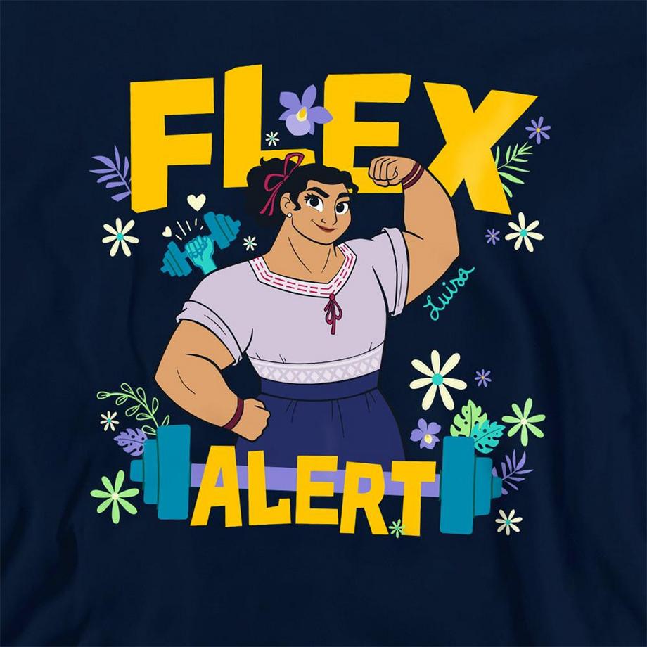 Encanto  Sweat À Capuche Motif Luisa Flex Alert 