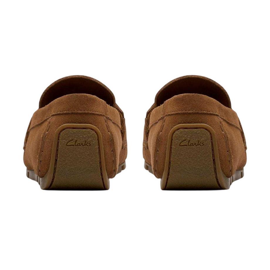 Clarks Corsley Bar Pennyschlupfschuhe Wildleder  